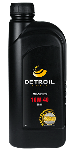 Масло DETROIL 10W-40 Semi-Synthetic (1л)